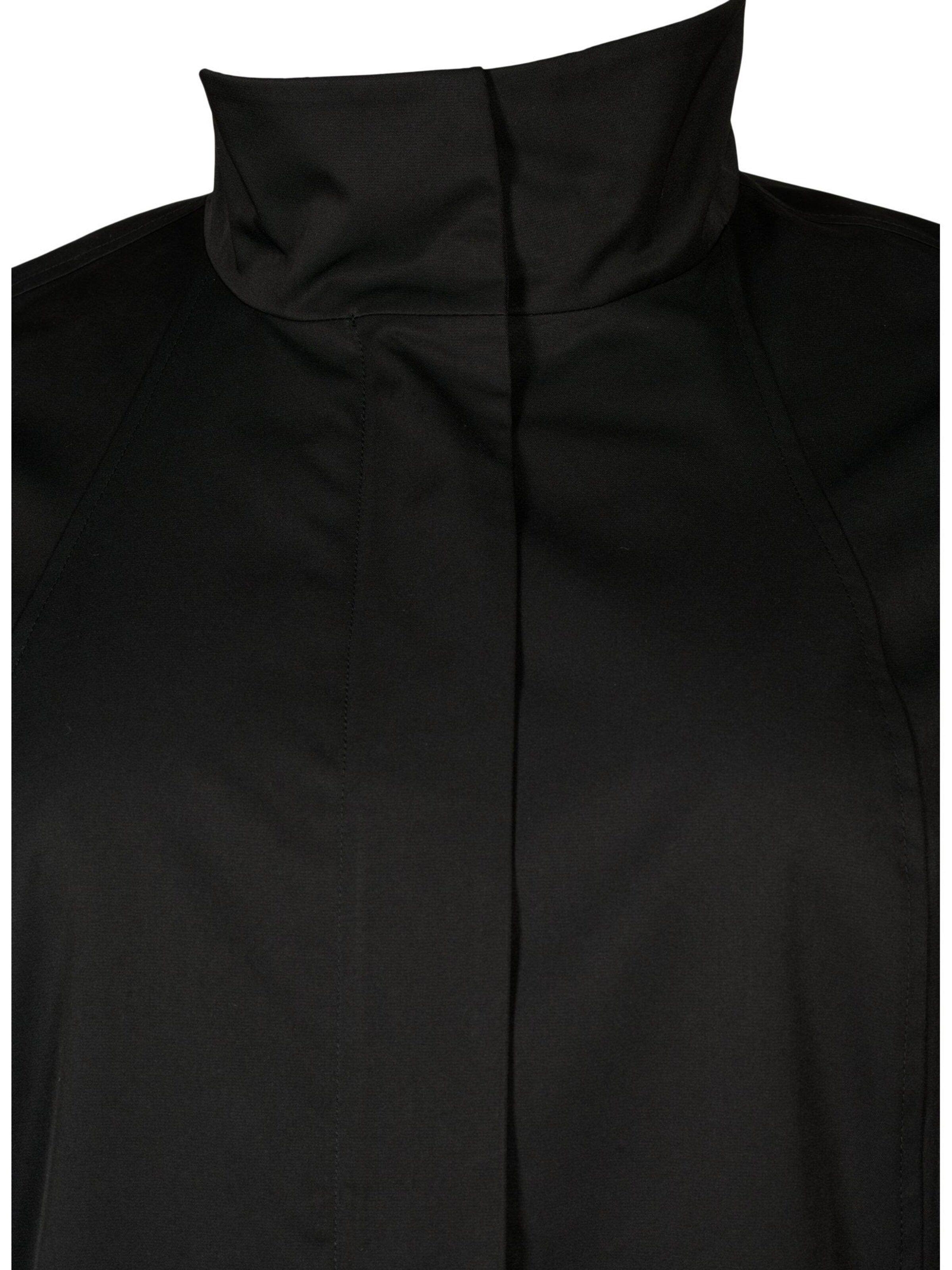 Zizzi Přechodová parka 'SHELBY' – černá