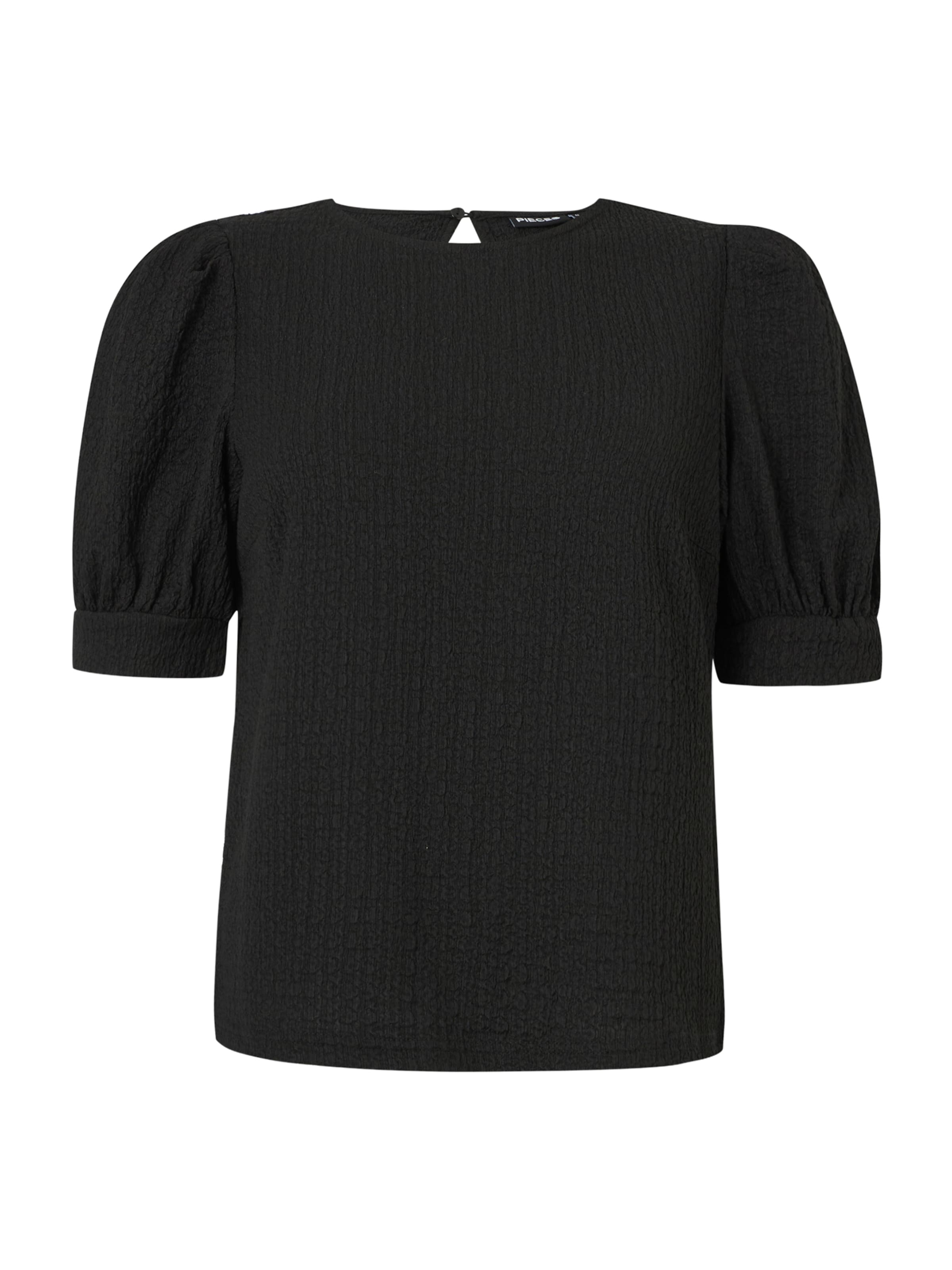 Camicia da donna 'PCJAMAL' di PIECES in nero: frontale