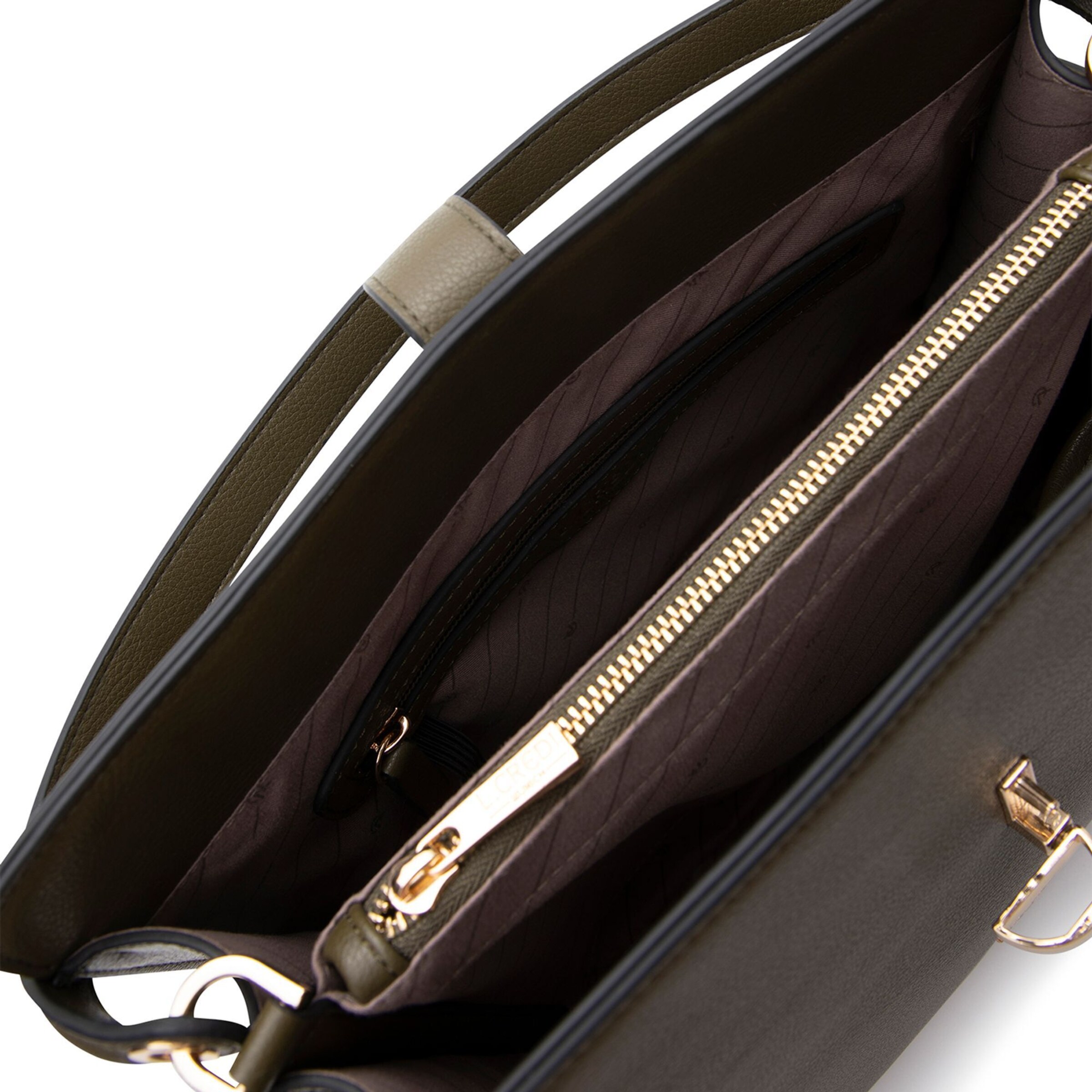 L.CREDI Schultertasche 'Petronella' in Grün