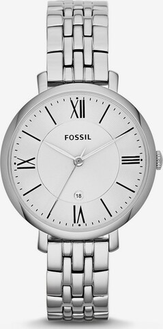 Montre à affichage analogique 'Jacqueline' FOSSIL en argent : devant