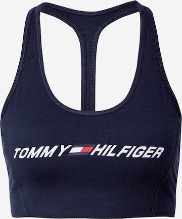 Tommy SportBustier Sportski grudnjak - plava boja: prednji dio