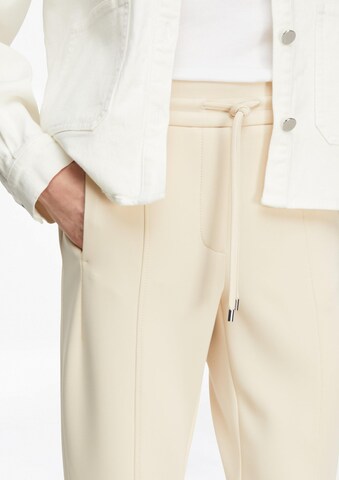 Regular Pantalon COMMA en beige