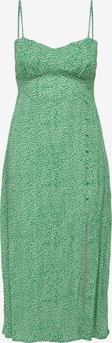 ONLY Letní šaty 'Leonora' – zelená: přední strana