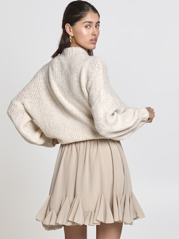 Lilavie Strickjacke ' Paulaa ' in Beige