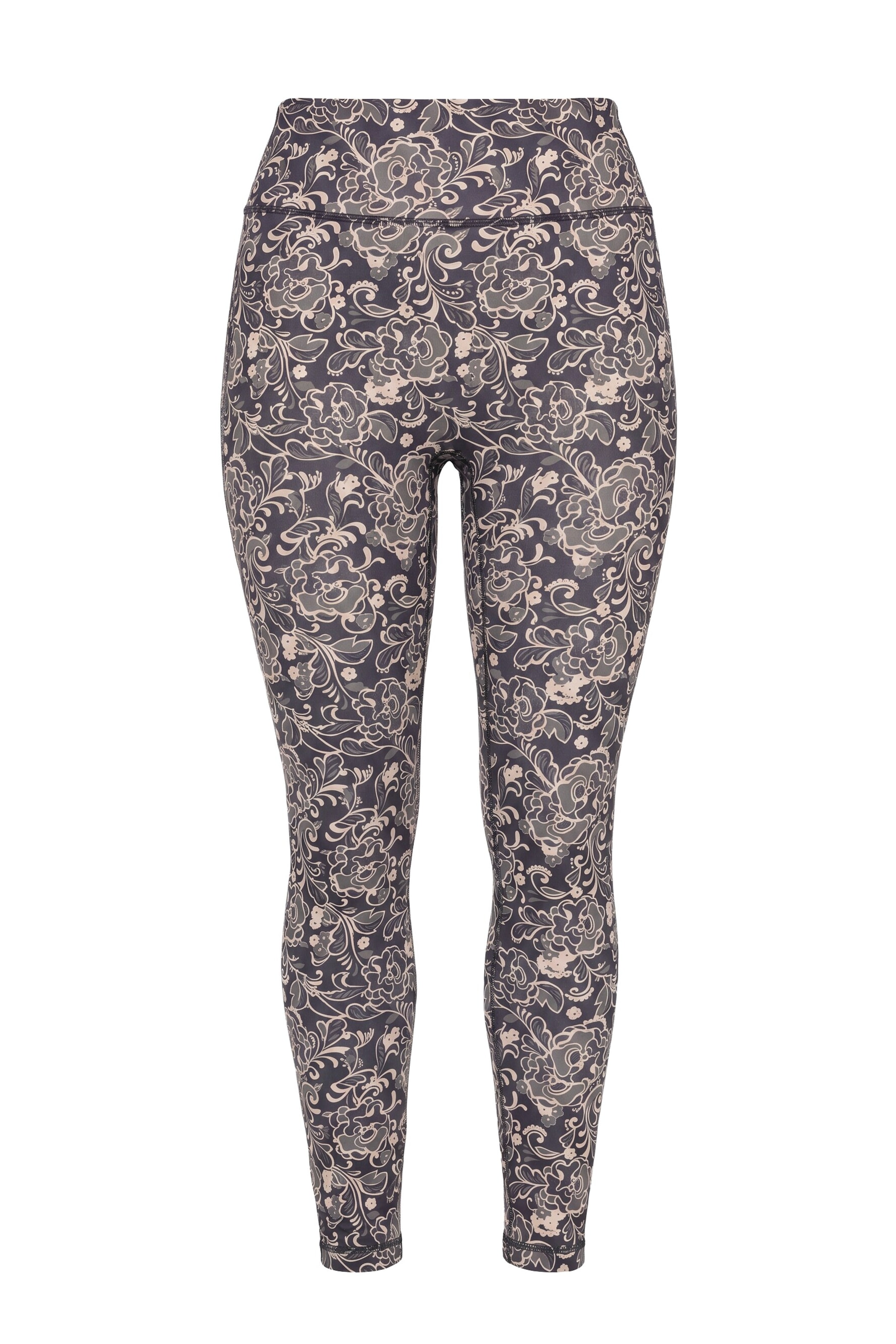 Ulla Popken Skinny Leggings in Brown: front
