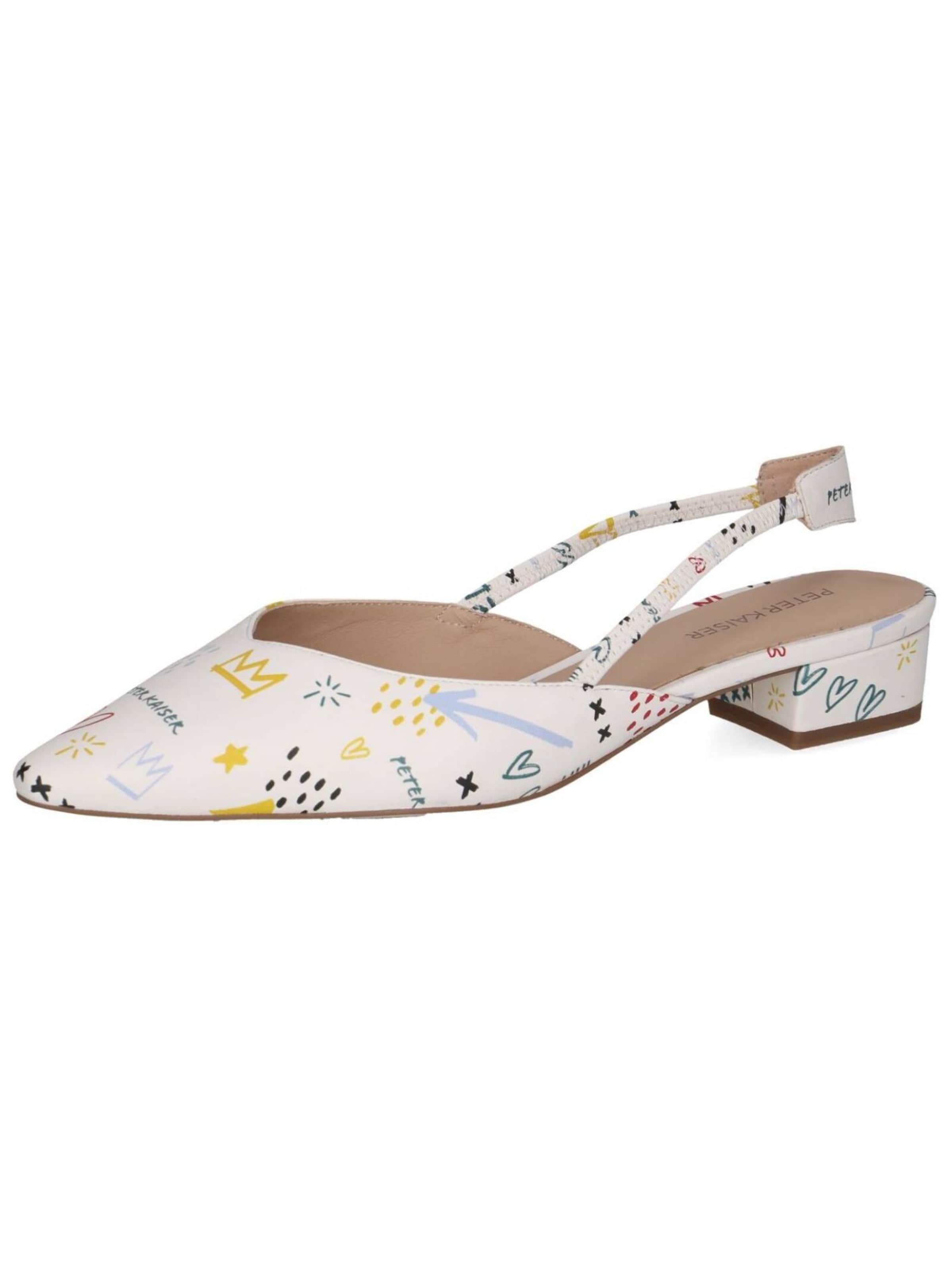 PETER KAISER Slingback Pumps in White: front