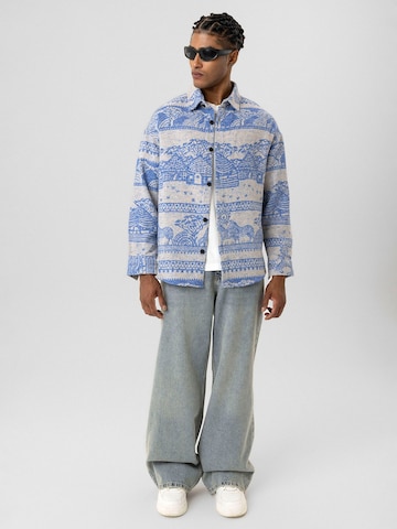 Comfort fit Camicia di Dandalo in blu