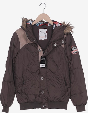 CHIEMSEE Jacket & Coat in S in Brown: front
