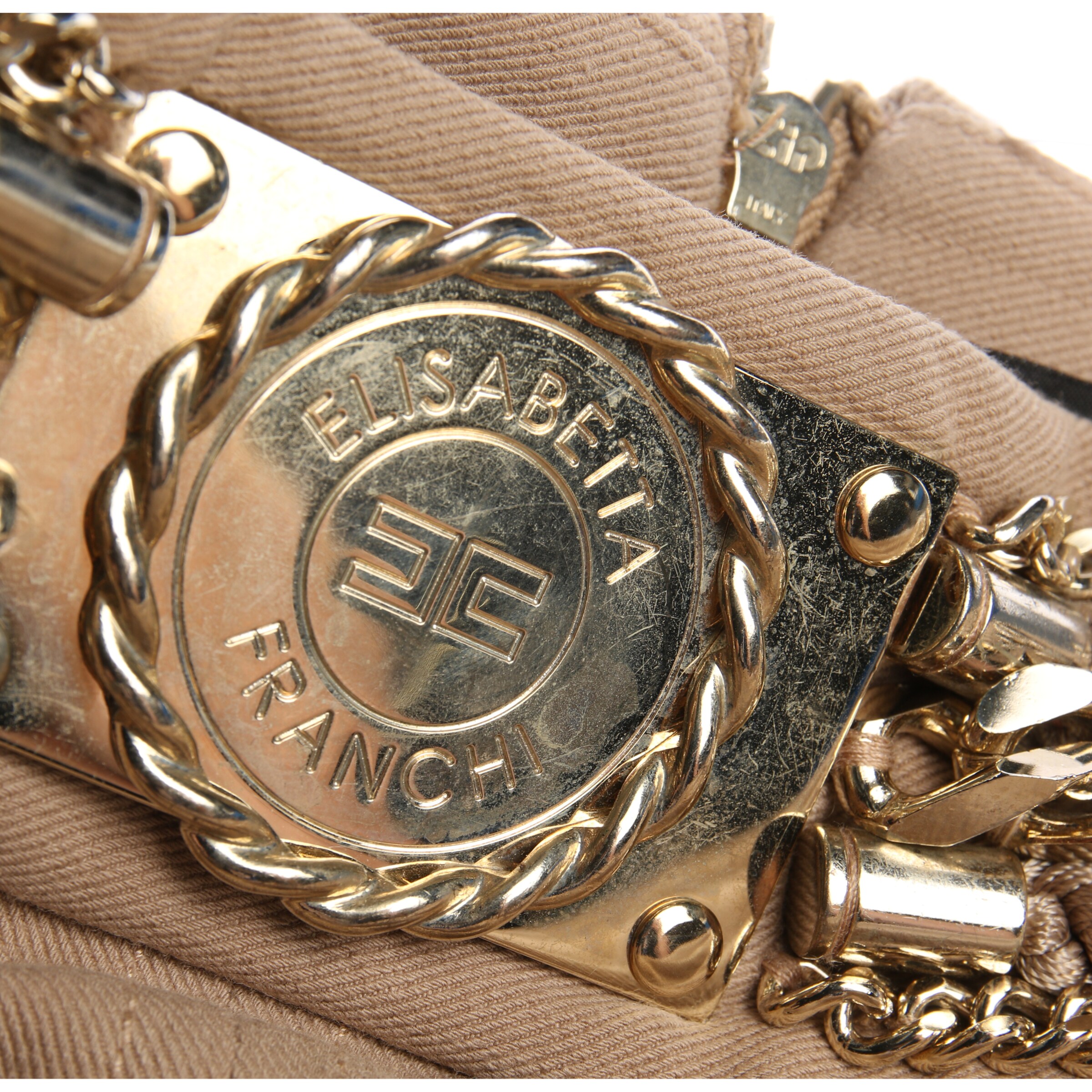 Elisabetta Franchi Rock XS in Braun