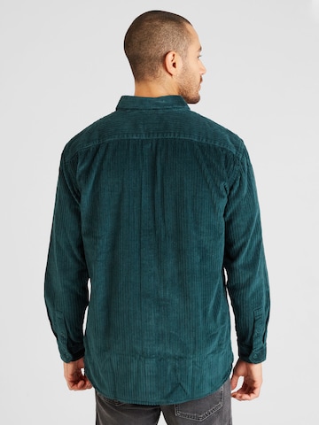 LEVI'S ® Comfort Fit Hemd 'Jackson Worker Corduroy Overshirt' in Grün