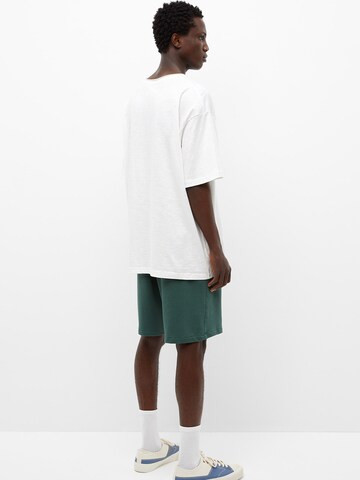 Pull&Bear T-Shirt in Weiß