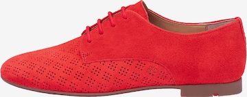 Scarpa stringata di LLOYD in rosso: frontale