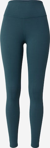 Skinny Pantalon de sport 'Define' Fabletics en vert : devant