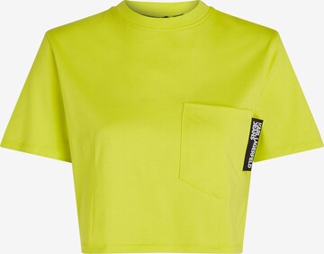 T-shirt KARL LAGERFELD JEANS en jaune : devant