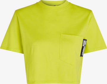 KARL LAGERFELD JEANS - Camiseta en amarillo: frente