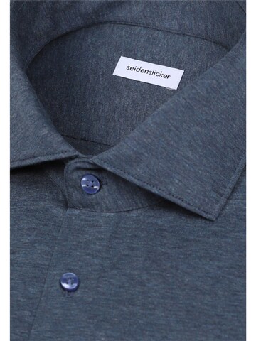 SEIDENSTICKER Regular fit Zakelijk overhemd in Blauw