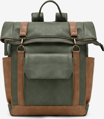 Herling Backpack 'Quinlan' in Green: front