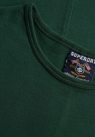 T-shirt 'Athletic Essential' Superdry & Co en vert