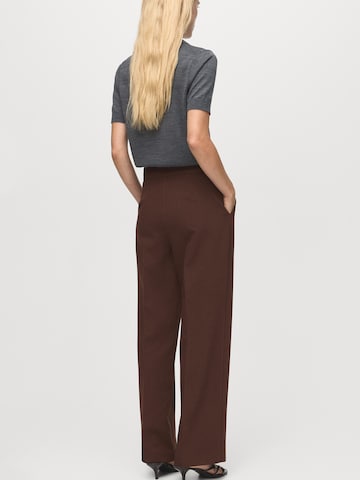 MANGO Regular Hose in Braun