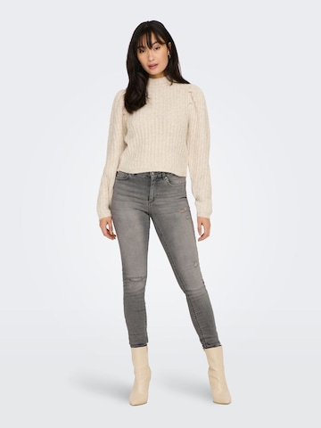 ONLY Skinny Jeans 'Blush' in Grau