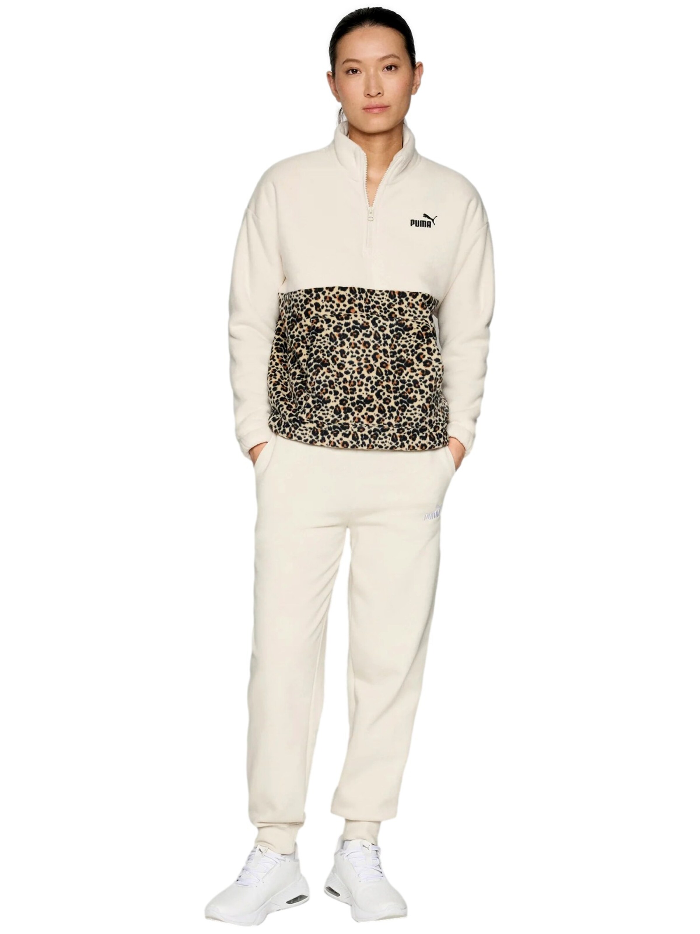 PUMA - Jersey deportivo 'Ess Graphic' en beige