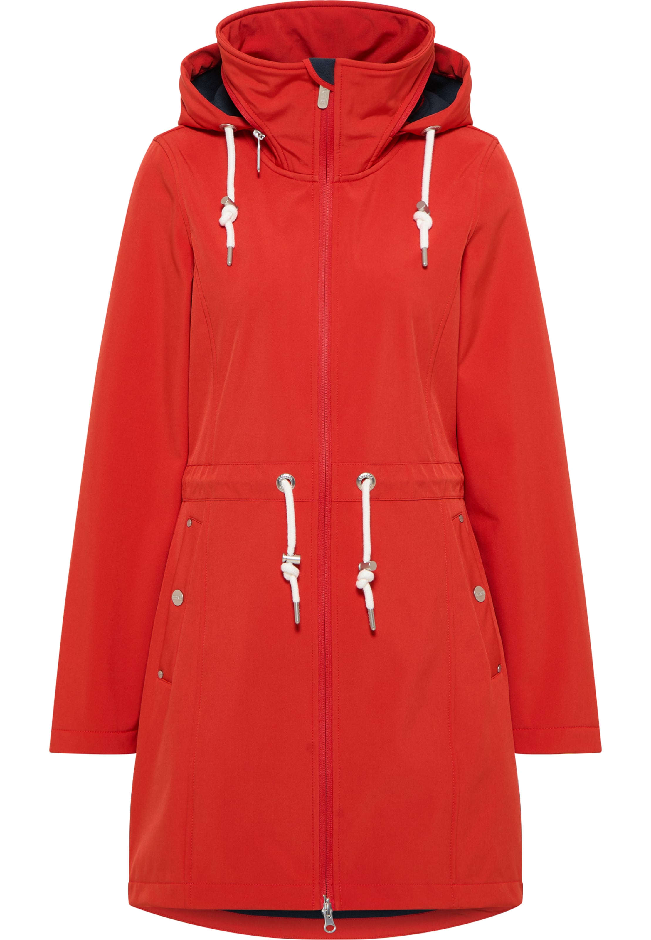 DreiMaster Maritim Функционално палто в червено: отпред