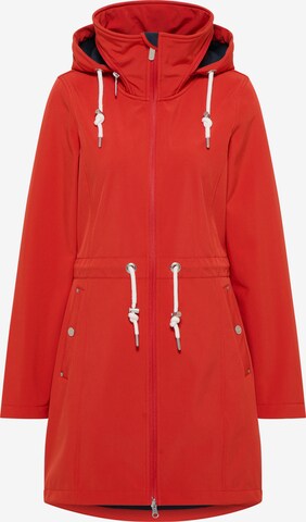 Manteau fonctionnel 'Alary' TALENCE en rouge : devant