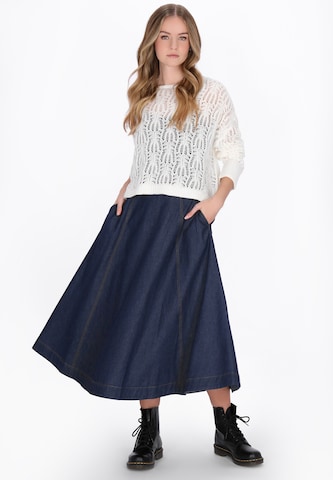 DreiMaster Vintage - Falda en azul