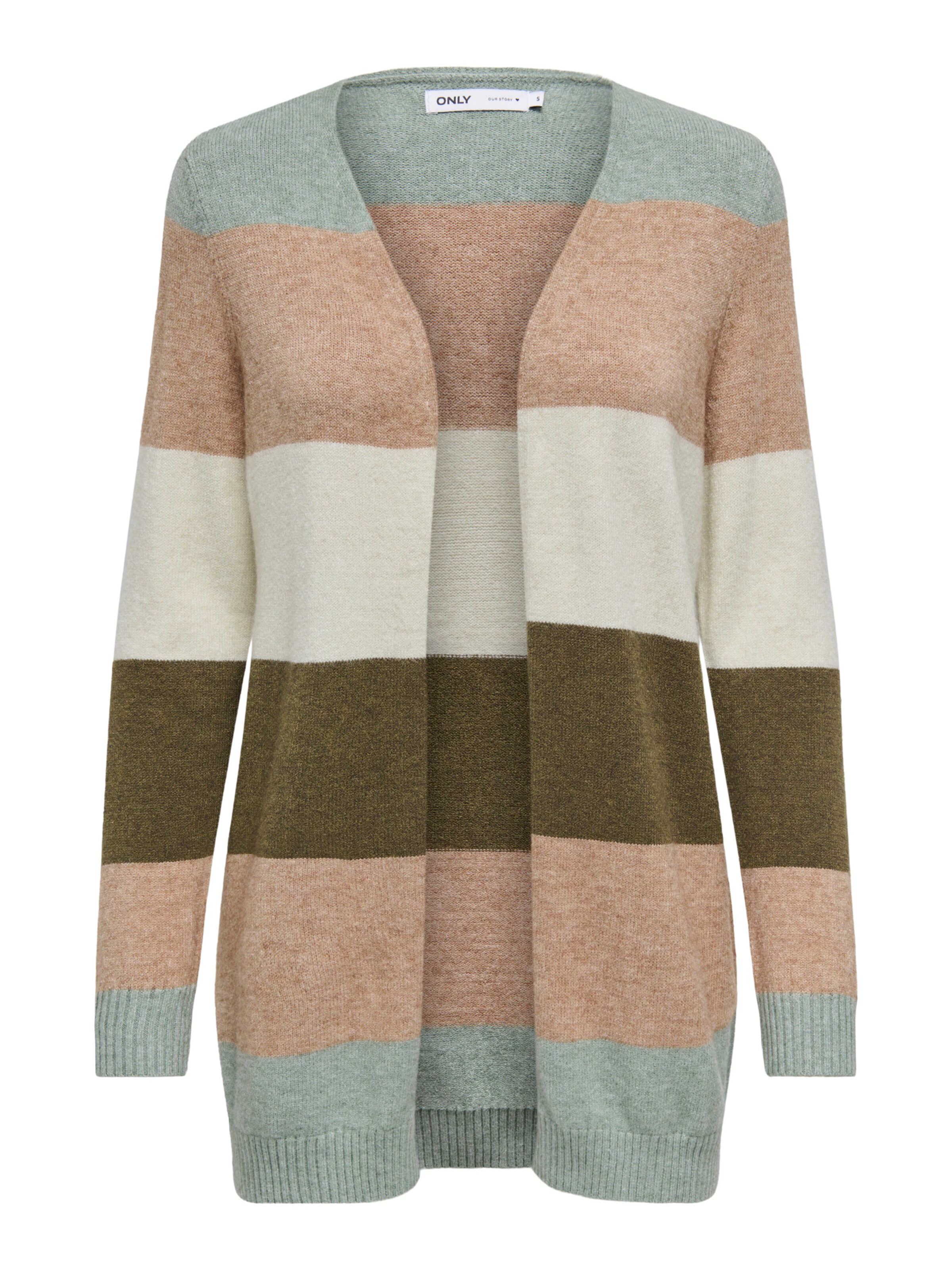 ONLY Cardigan 'ONLLESLY' i grøn: forside