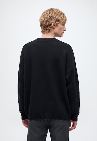WEEKDAY - Jersey 'Ace' en negro: atrás