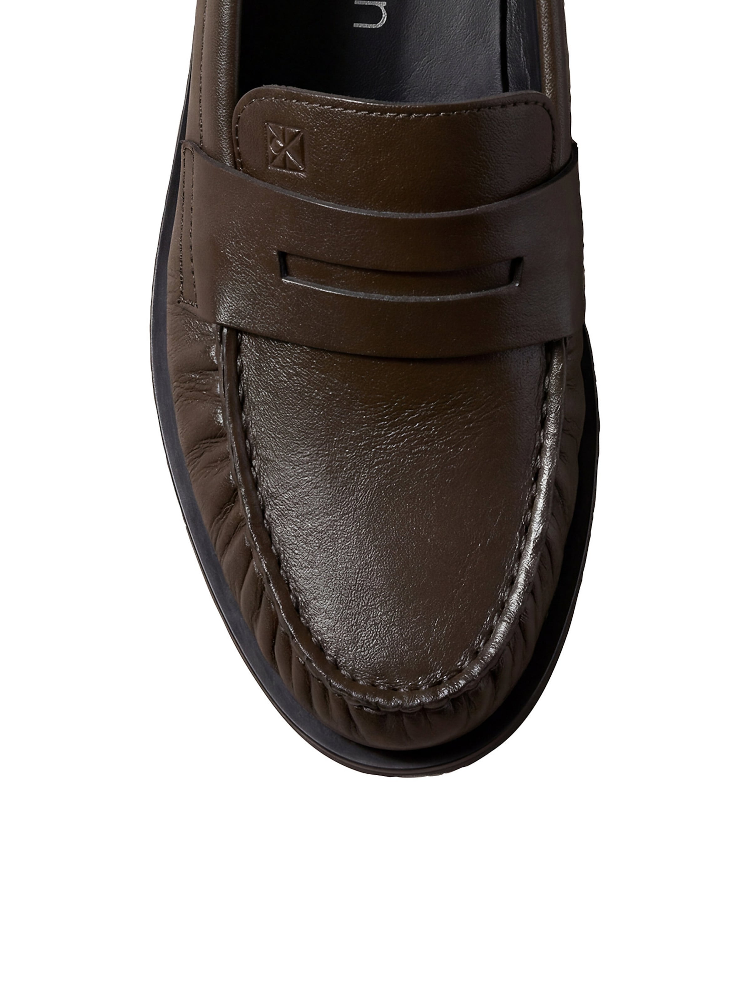 Calvin Klein Slipper in Braun