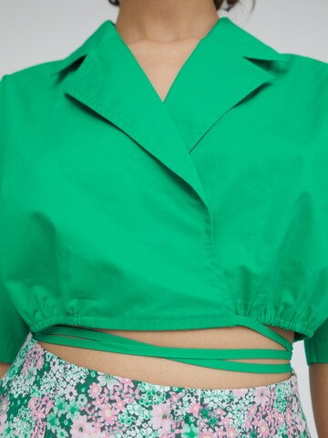 EDITED Blouse 'Ira' in Groen