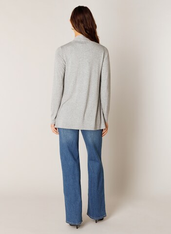 BASE LEVEL Knit Cardigan in Grey