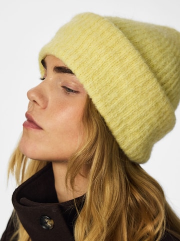 PIECES Beanie 'PCBera' in Yellow