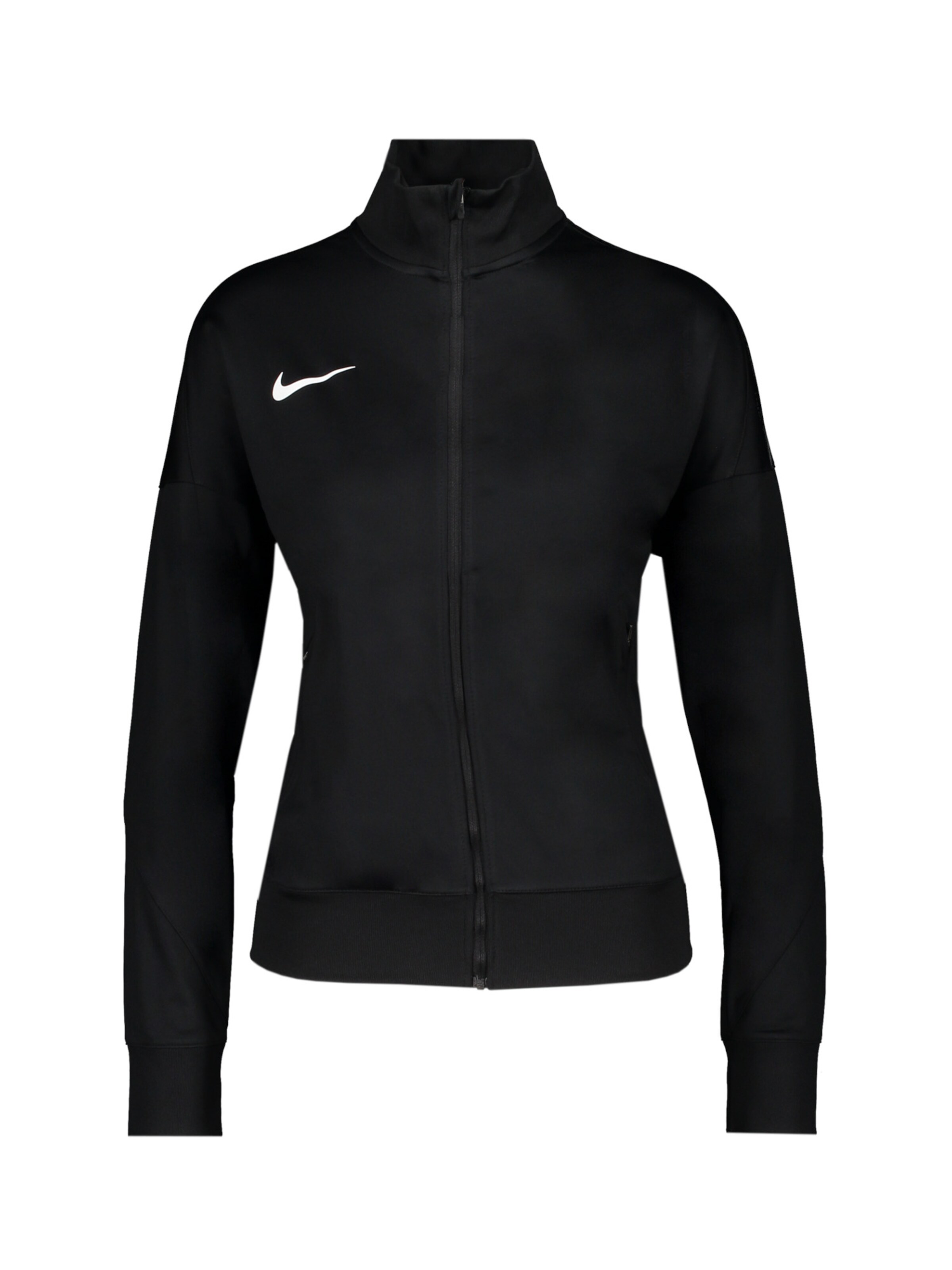 NIKE Trainingsjacke in Schwarz: Vorderseite