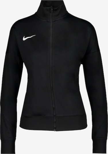 NIKE Trainingsjacke in schwarz / weiß, Produktansicht