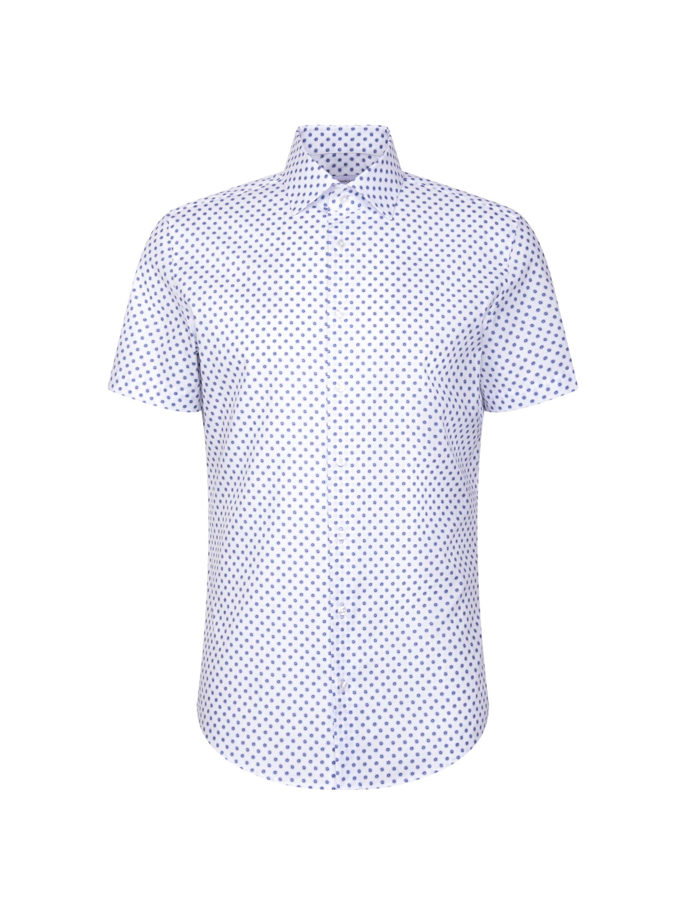 SEIDENSTICKER Slim fit Business shirt in Blue: front