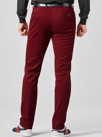 MEYER Regular Chino trousers in Red