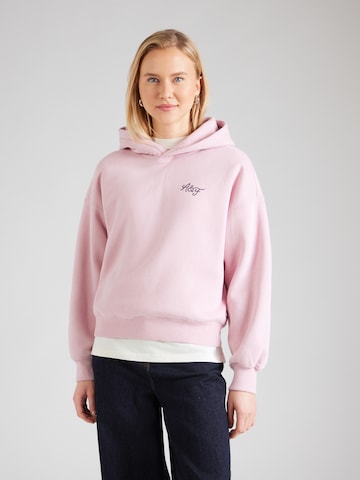 Abercrombie & Fitch Mikina 'SUNDAY' – pink: přední strana