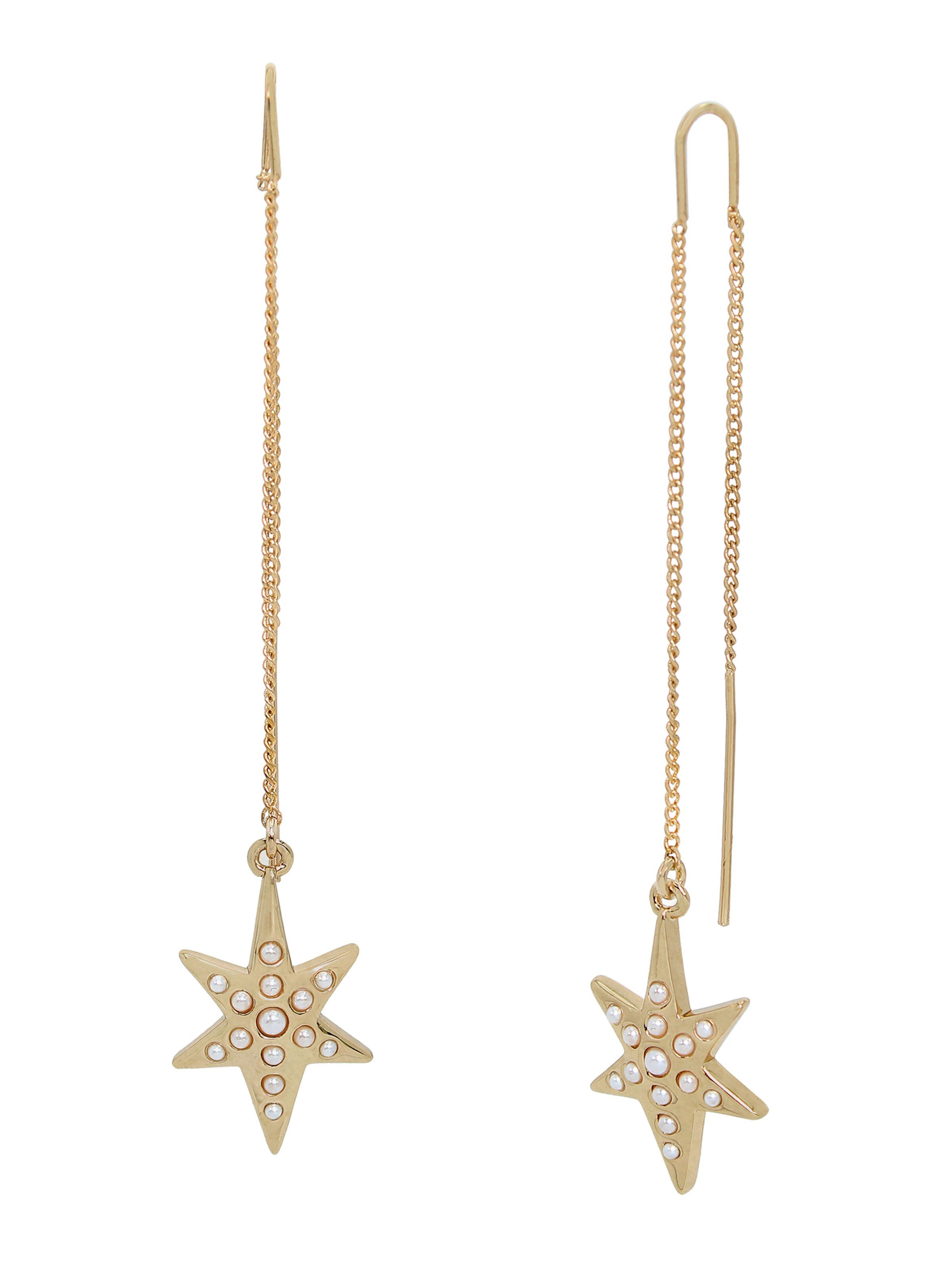 AllSaints Обеци в злато: отпред