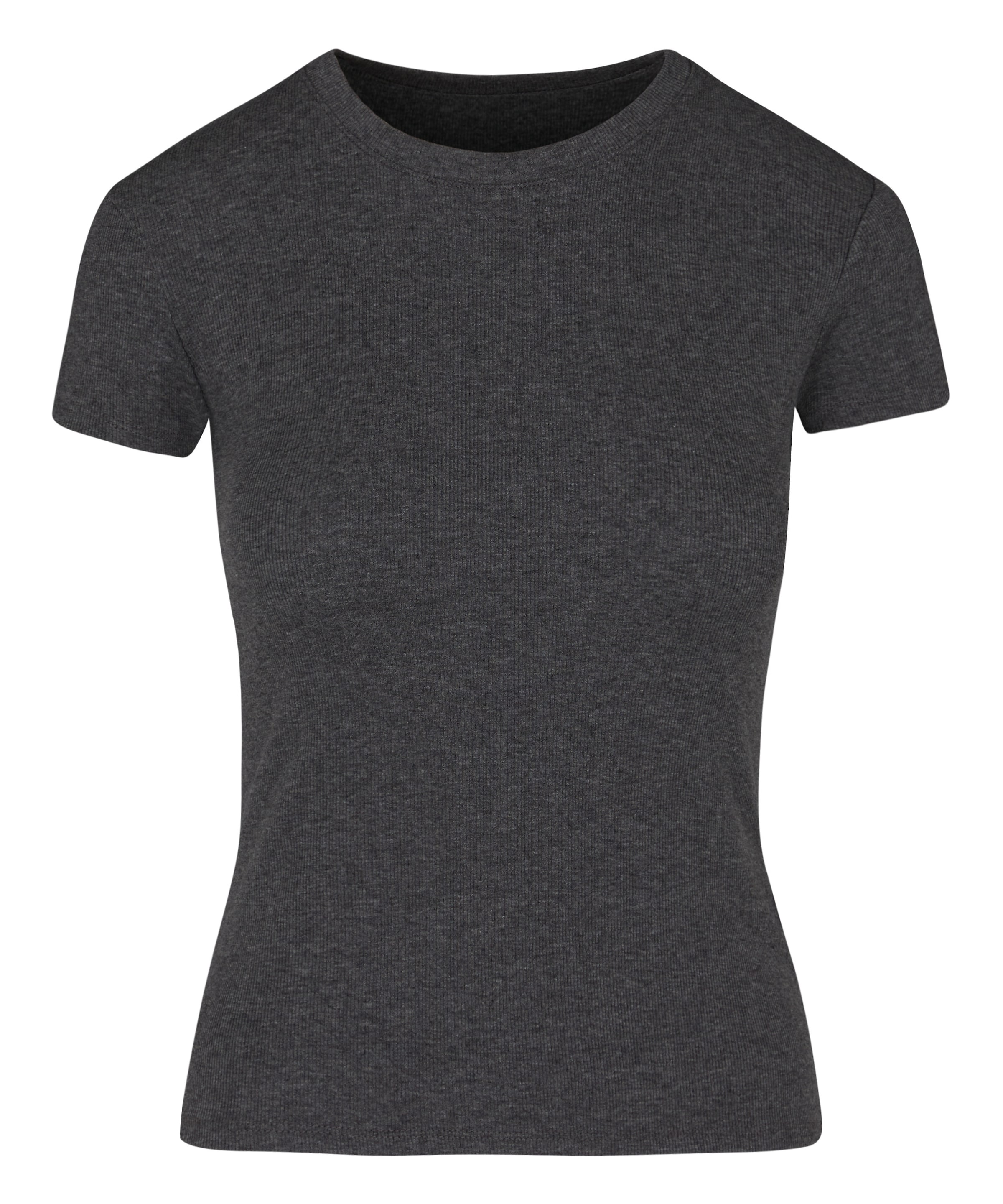 Hunkemöller Slaapshirt in Grijs: voorkant