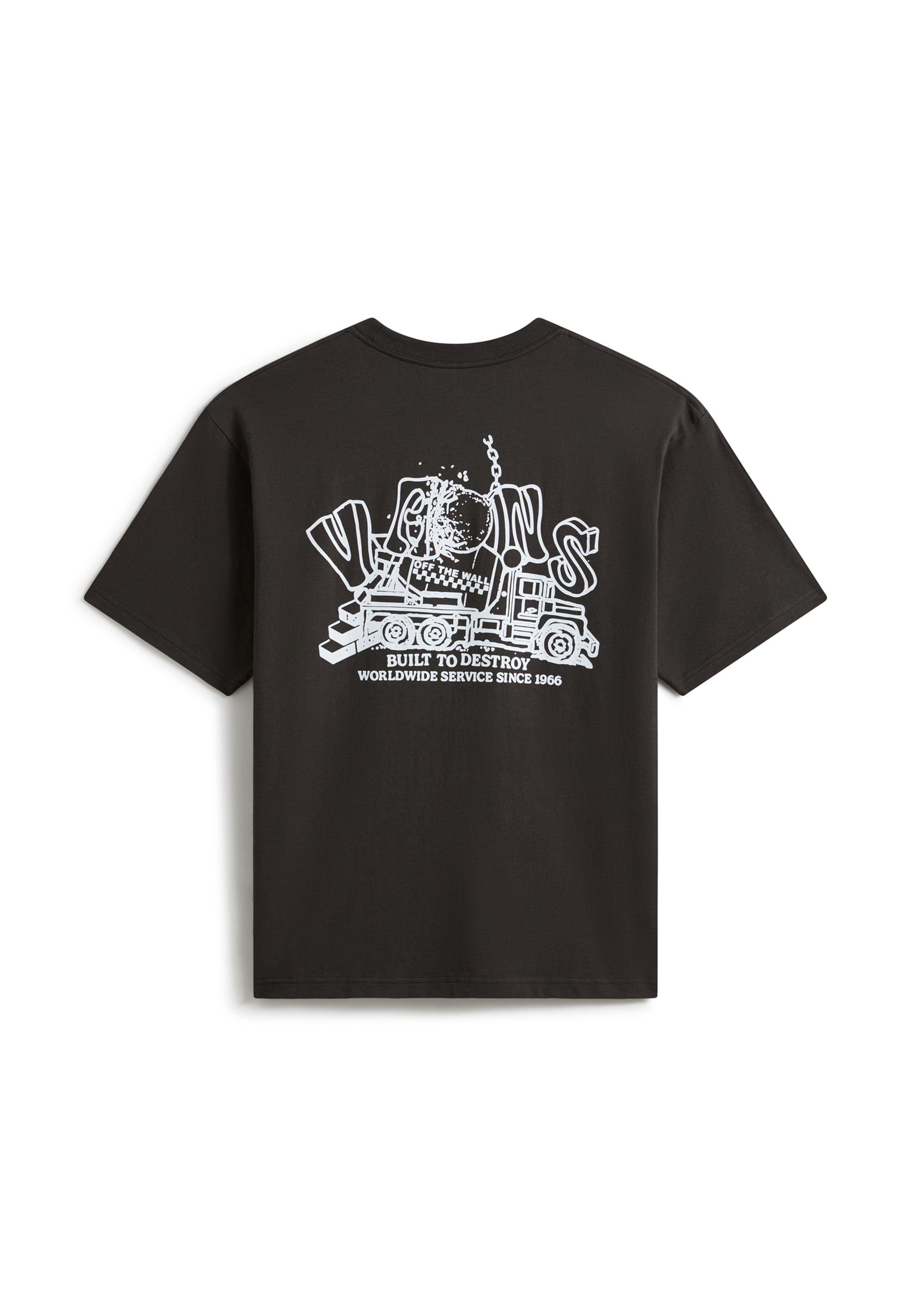 VANS Shirt 'Demolish' in Zwart