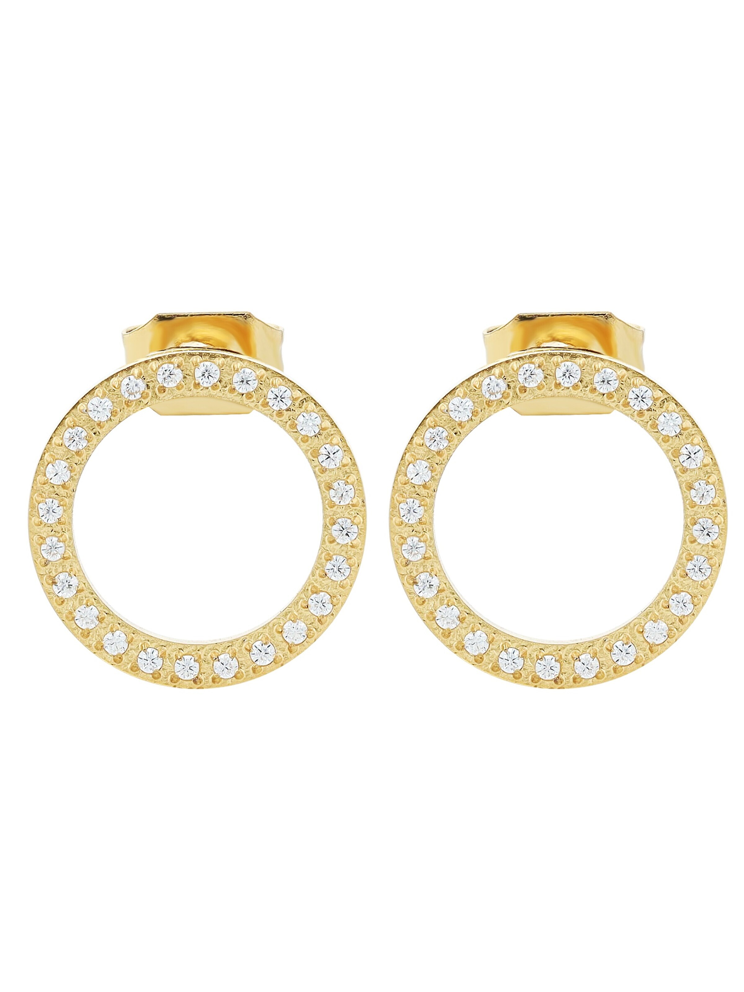 Akzent Earrings 'Miral, langlebig' in Gold: front