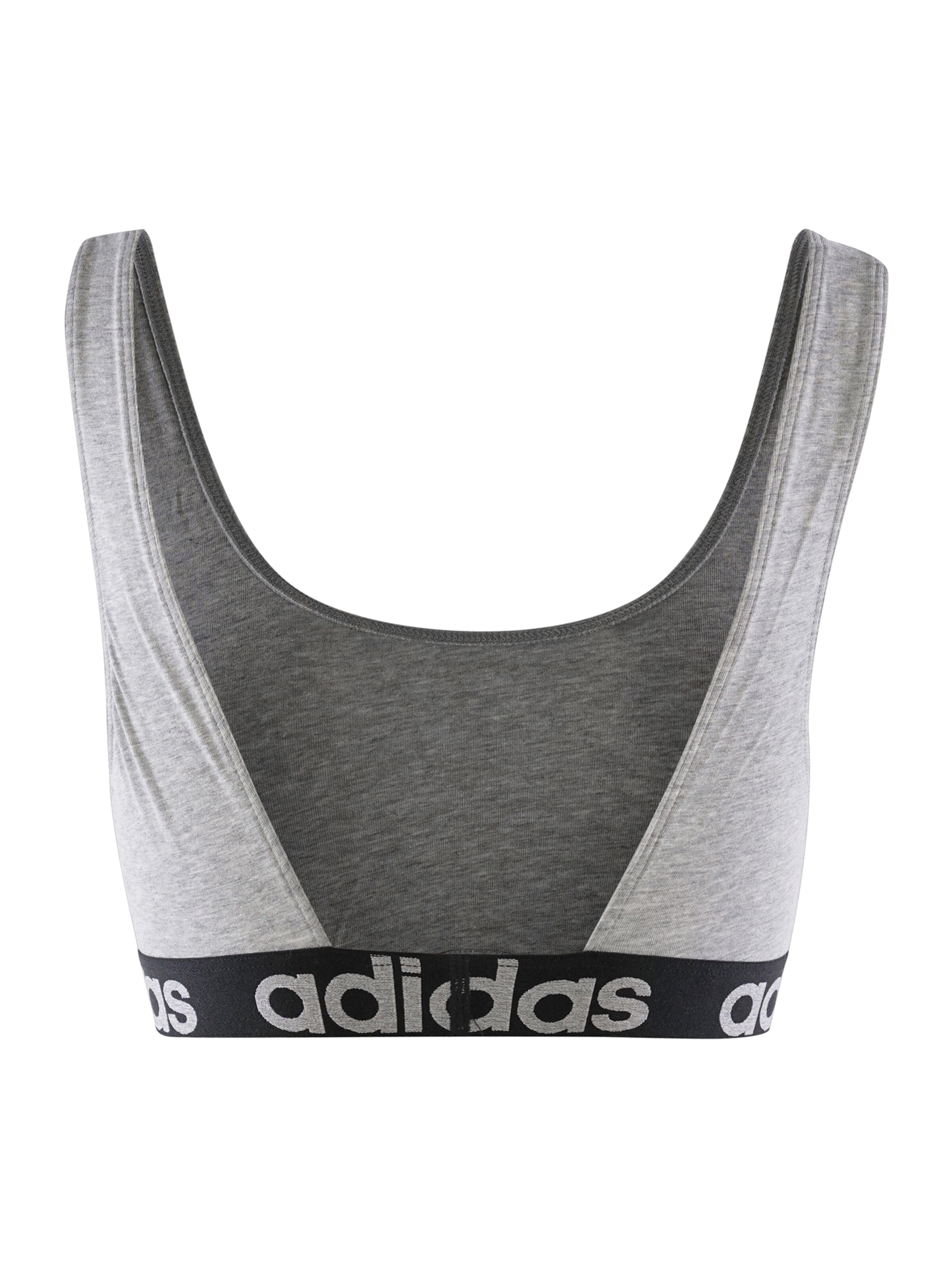 Bustier Soutien-gorge de sport ADIDAS SPORTSWEAR en gris