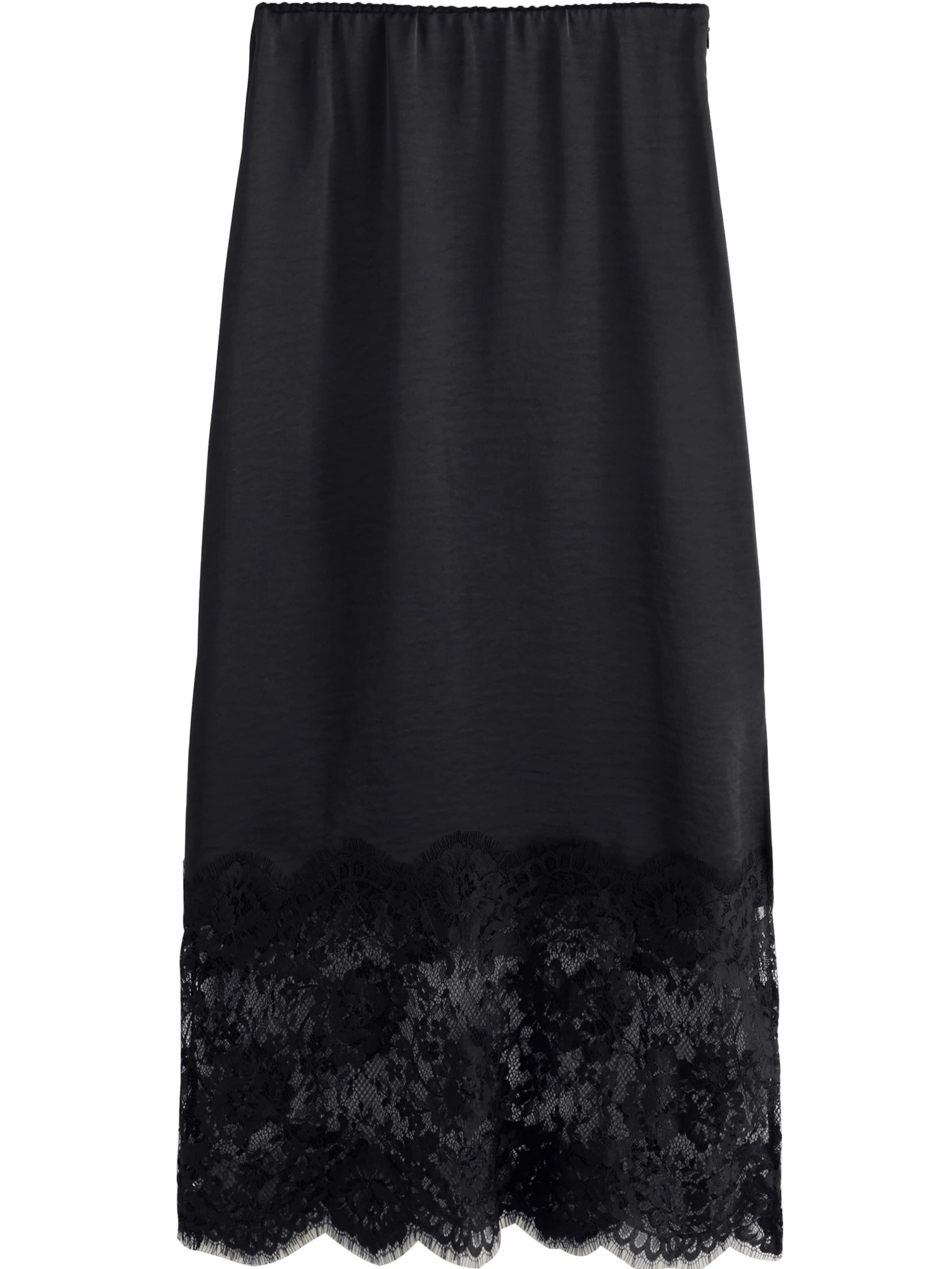 Gonna di Next in nero: frontale