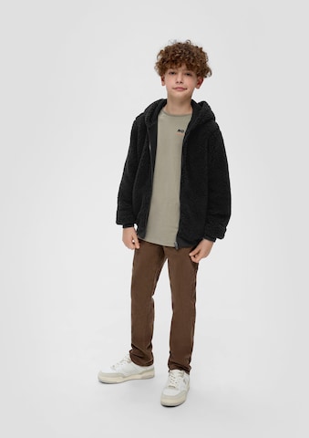Veste en polaire s.Oliver en noir
