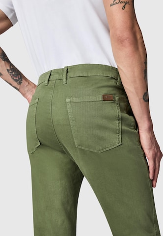 Coupe slim Pantalon chino 'Solon' Peak Time en vert