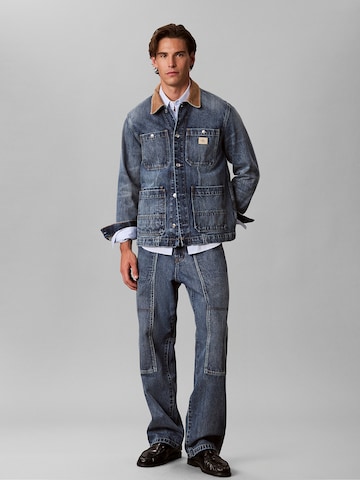 Calvin Klein Jeans Loosefit Jeans in Blau