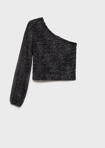 MANGO TEEN Top 'Wildt' in Black