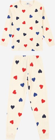 PETIT BATEAU Pajamas in Beige: front